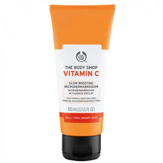 The Body Shop Vitamin C Glow Boosting Microdermabrasion 100ml